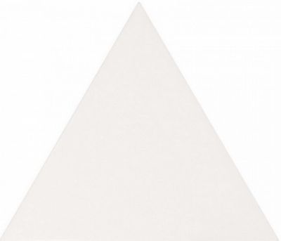 Настенная плитка Equipe 23811 Scale 10,8x12,4 белая матовая моноколор
