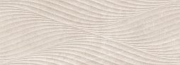 Настенная плитка Peronda 5040724029 Nature Sand Decor/R 32x90 бежевая матовая / рельефная под камень / волнистая