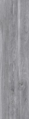 Керамогранит Primavera WD01 Taiga Dark grey 20x80 серый матовый под дерево