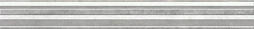 Бордюр Cersanit NV1J091 Navi 44x5 серый матовый полосы