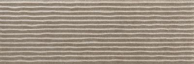 Настенная плитка Argenta 45874 Score Taupe NEW 30х90 коричневая матовая / рельефная под бетон / полосы