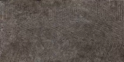Керамогранит Керамин Бруклин 4 тип 1 30x60 чёрный глазурованный матовый под камень с узором