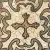 Декоративная плитка Mainzu PT01726 Decor Medievo 20x20 коричневая сатинированная с орнаментом