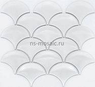 Мозаика NSmosaic RUSTIK PS7300-42 273х259 белая глянцевая