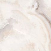 Керамогранит ITC Ceramic Cloudy Onyx White Glossy 60x60 белый / серый полированный под камень