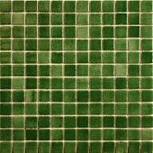 Мозаика Vidrepur Colors 507 (на сцепке) 31.7х39.6 зеленая глянцевая, чип 25x25 квадратный
