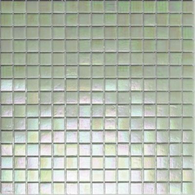 Мозаика ROSE MOSAIC WA22 Rainbow (размер чипа 10x10 мм) 31.8x31.8 оливковая глянцевая моноколор перламутр