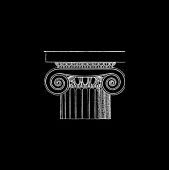 Декор Kerama Marazzi STG\B500\17005 Авеллино 15x15 черный / черно-белый глянцевый античность / моноколор
