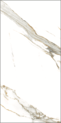 Керамогранит Varmora  CARRARA WHITE 60x120, 8 лиц (принтов) белый глазурованный глянцевый под камень