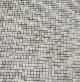 Мозаика Marble Mosaic Square 15x15 Cinderella Stone Mat 30.5x30.5 серая матовая под камень, чип 15x15 квадратный