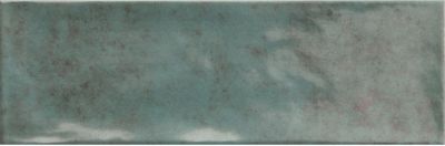 Настенная плитка Mainzu PT03253 Cinque Terre Ocean 10x30 зеленая глянцевая моноколор