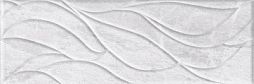Настенная плитка Laparet 17-10-06-1179 Pegas серый 60x20 серая глазурованная матовая / неполированная волнистая / под мрамор