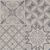 Керамогранит ковер Realonda Skyros Deco Gris 44.2x44.2 серый сатинированный пэчворк