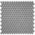 Мозаика Star Mosaic JNK82021 / С0003714 Penny Round Dark Grey Antislip 30.9x31.5 серая нескользящая под камень, чип 19 мм круглый