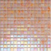 Мозаика ROSE MOSAIC WB87 Rainbow (размер чипа 20x20 мм) 32.7x32.7 розовая глянцевая моноколор перламутр