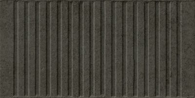 Настенная плитка Peronda 5074434450 FS Loft Black 20x40 черная матовая под камень / полосы