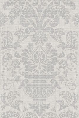 Декоративная плитка Kerama Marazzi HGD\A591\8373 Спинелли 20x30 серая матовая под ткань с орнаментом