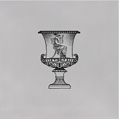 Декор Kerama Marazzi STG\A508\17007 Авеллино 15x15 серый глянцевый античность / моноколор