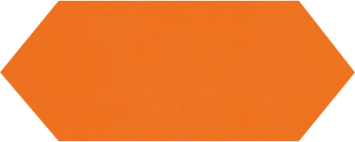 Настенная плитка Monopole 54169 Cupidon Naranja Brillo Liso 10х30 оранжевая глянцевая / Glossy моноколор