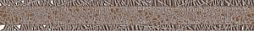 Бордюр Azori 582541001 Камлот Мокка Крэш 40.5x5 коричневый глазурованный матовый 