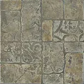 Керамогранит Керамин Бастион 40x40 коричневый глазурованный матовый под камень
