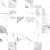 Мозаика Laparet х9999287126 Suite 29.7x29.7 белая глазурованная под мрамор
