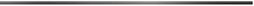 Бордюр карандаш Ceramika Konskie 53358 Braga LU BM Listwa metalowa 1x75 серый глянцевый моноколор