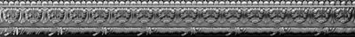 Бордюр Azteca Lis. FONTANA PLATA 3x30 серый глянцевый с орнаментом