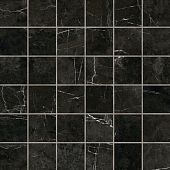 Мозаика Estima Mosaic/VS03_NS/30x30/5x5 Vision Black 30x30 черная неполированная под камень, чип 5x5 квадратный