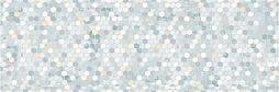 Декоративная плитка ALMA Ceramica DWA11ALS006 Alaris 60x20 голубой / белая глянцевая под мозаику