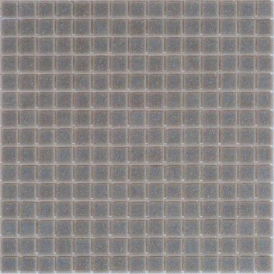 Мозаика ROSE MOSAIC A109 Matrix color 2 (размер чипа 10x10 мм) 31.8x31.8 серая глянцевая моноколор