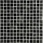 Мозаика Ezarri Niebla 2501-В 31.3х49.5 черная глянцевая