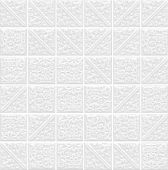 Настенная плитка Kerama Marazzi 21023 Ла-Виллет 30.1x30.1 белая глянцевая мозаика / узоры