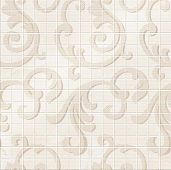 Мозаика Eurotile Ceramica 18 Marbelia 29.5x29.5 бежевая / коричневая глянцевая с узорами