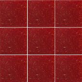 Мозаика ROSE MOSAIC A98 Matrix color 3+ (размер чипа 20x20 мм) 32.7x32.7 красная глянцевая моноколор