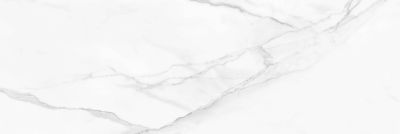 Настенная плитка Gracia Ceramica 010100001300 Marble glossy white wall 01 300х900 белая глянцевая под мрамор