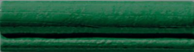 Бордюр El Barco 78797367 Moldura Chic Verde 4x15 зеленый матовый моноколор