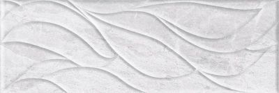 Настенная плитка Laparet 17-10-06-1179 х9999132715 Pegas серый 60x20 серая глазурованная матовая / неполированная волнистая / под мрамор