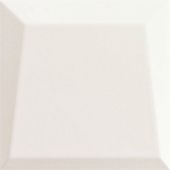 Настенная плитка Ava La Fabbrica 192034 Up Lingotto Bone  Glossy 10x10 бежевая глянцевая моноколор выпуклая
