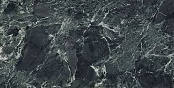 Керамогранит Ariostea UM6L157638 Ultra Marmi VERDE ST. DENIS Luc Shiny 75x150 серый / черный полированный под камень / мрамор