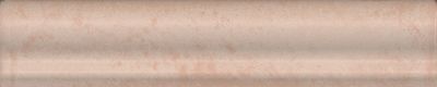 Бордюр Kerama Marazzi BLD056 Монтальбано 15x3,0 розовый светлый матовый майолика