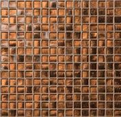 Мозаика Golden Effect GD 16050 (размер чипа 15x15 мм) 32.7x32.7 коричневая глянцевая моноколор
