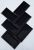 Настенная плитка NSmosaic TH752A Ceramic 7.5x15 черная глянцевая моноколор