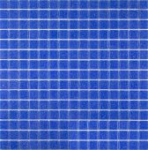 Мозаика ROSE MOSAIC A151 Matrix color 2+ (размер чипа 20x20 мм) 32.7x32.7 синяя глянцевая моноколор