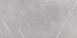 Керамогранит Hafez УТ000030783 Gray 16037 80x160 серый полированный под камень / мрамор