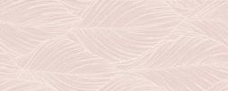 Настенная плитка Azori 508311101 Lounge Blossom Oasis 50.5x20.1 розовая глянцевая с орнаментом