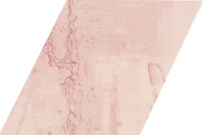 Керамогранит APE Rombo Snap Pink 15x29.5 розовый глазурованный глянцевый майолика