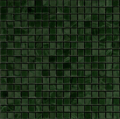 Мозаика ROSE MOSAIC AJ29 Galaxy (размер чипа 15x15 мм) 32.7x32.7 зеленая глянцевая моноколор