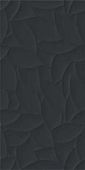 Настенная плитка Paradyz Esten Grafit Struktura A 29.5x59.5/35.2 черная матовая структурированная