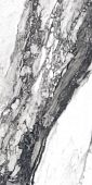 Напольная плитка QUA Granite Terra Bianca Full Lap 60x120 белая полированная под камень